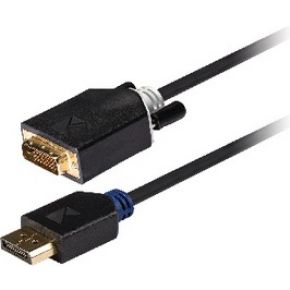 Image of DisplayPort - DVI kabel DisplayPort male - DVI-D male 2,00 m grijs - K