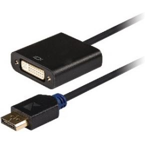 Image of DisplayPort - DVI adapterkabel DisplayPort male - DVI-D female 0,20 m