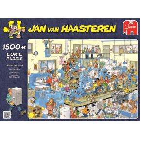 Image of Jan Van Haasteren De Drukkerij 1500 stukjes puzzel