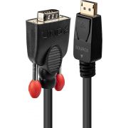 Lindy-41942-DisplayPort-VGA-Zwart-kabeladapter-verloopstukje