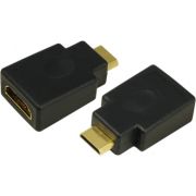 LogiLink AH0009 kabeladapter/verloopstukje HDMi to HDMI mini