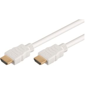 Image of HDMI kabel - 10 meter - Wit - Goobay