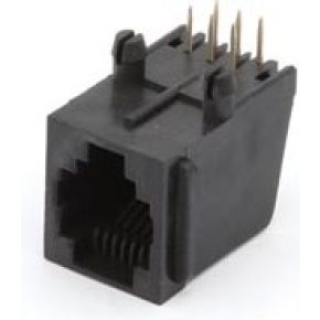 Image of Modulaire Connectors Rj12 6p6c Voor Pcb. Haaks - (25 st.)