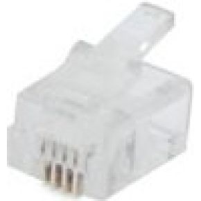 Image of Modulaire Plug Rj11 6p4c. 50 St. In Blister