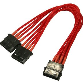 Image of 4-Pin Molex Y-Kabel 20cm Rd
