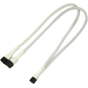 Image of 3-Pin Molex Y-Kabel 30 Cm Wh