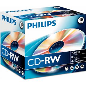 Image of Philips Cd-rw 4-10x 10jewel