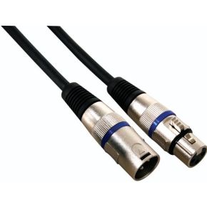 Image of ArtSound PAC123, XLR kabel (m/f), 10m, zwart