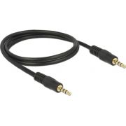 DeLOCK-83435-1m-3-5mm-3-5mm-Zwart-audio-kabel