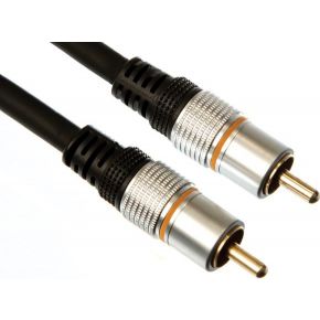 Image of Rca Audio Subwoofer Plug Naar Rca Audio Plug / Professioneel / 1.5m