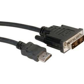 Image of ROLINE Monitorkabel DVI (18+1) - HDMI, M/M 1,0m