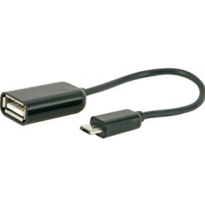 Image of Schwaiger 0.1m USB 2.0 A - Micro-B