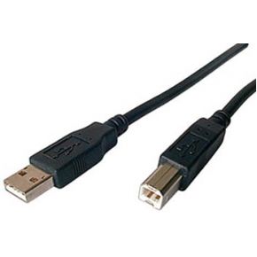 Image of Kabel USB2.0 A-B Bk 0,5m