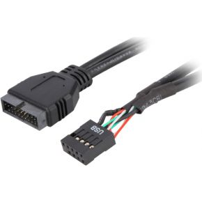 Image of Adapter Int.USB2.0-3.0 Bk 0,20m