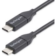 StarTech-com-USB2CC3M-3m-USB-C-USB-C-Zwart-USB-kabel