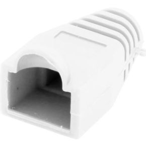 Image of Soepele Huls Voor Modulaire Plug Rj45 - Wit - (25 st.)