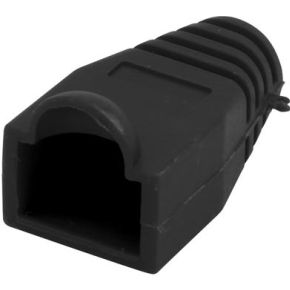 Image of Soepele Huls Voor Modulaire Plug Rj45 - Zwart - (25 st.)