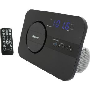 Image of FM Wekkerradio SoundMaster UR600SW AUX, Bluetooth, FM Zwart, Zilver