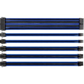 Image of Thermaltake Mod Black Blue Sleeved Cable Combo Pack 300mm