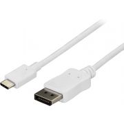 StarTech-com-1-8-m-USB-C-naar-DisplayPort-kabel-4K-60Hz-wit