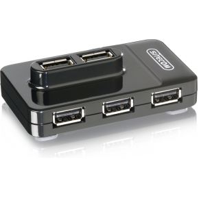Image of Sitecom USB 2.0 7p. Hub - Top port CN-051