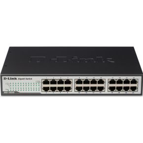 D-Link 24 port Gigabit DGS-1024D 19" netwerk switch