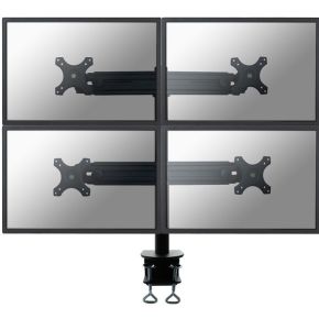 Image of 4-voudig Monitor-tafelbeugel 48,3 cm (19") - 76,2 cm (30") Kantelbaar en zwenkbaar, Roteerbaar NewStar Products FPMA-D700D4 In hoogte verstelbaar