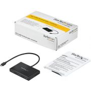 StarTech-com-MSTCDP123HD-USB-C-HDMI-x-3-Zwart-kabeladapter-verloopstukje
