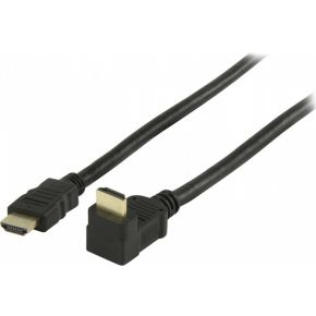 Image of High Speed HDMI Kabel Met Ethernet HDMI-Connector - HDMI-Connector Haaks 90° 5.00 M Zwart