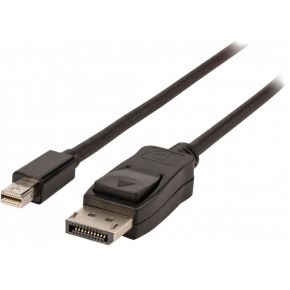 Image of Mini DisplayPort Kabel Mini-DisplayPort Male - DisplayPort Male 1.00 M Zwart