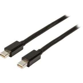Image of Mini DisplayPort Kabel Mini-DisplayPort Male - Mini-DisplayPort Male 2.00 M Zwart