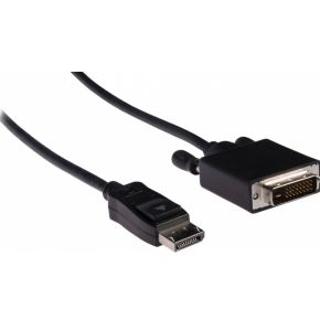 Image of DisplayPort naar VGA - 2 meter - Zwart - Valueline