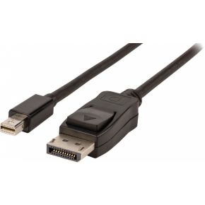 Image of Valueline Mini DisplayPort Male - DisplayPort Male kabel 2m Zwart