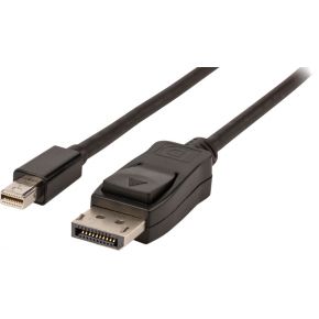 Image of Valueline Mini DisplayPort Male - DisplayPort Male kabel 3m Zwart