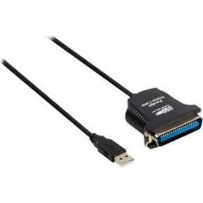 Image of USB-printerkabel USB 2.0 A male - centronics 36-pin male 2,00 m zwart