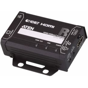 Aten VE811R AV-receiver Zwart audio/video extender