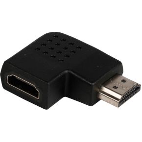 Image of HDMI-adapter HDMI-connector links gehoekt - HDMI input zwart - Valueli
