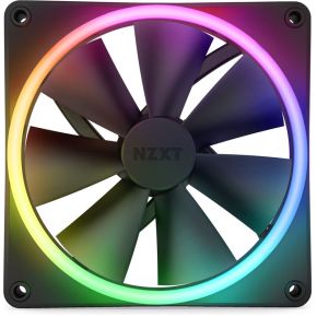 NZXT F140 RGB DUO - 140mm RGB Fan - Single - Black