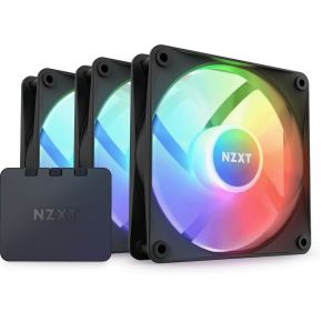 NZXT F120 Core - 120mm RGB Fan - Triple - Black