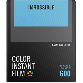 Image of Impossible Color Film fr 600 Black Frame NEU