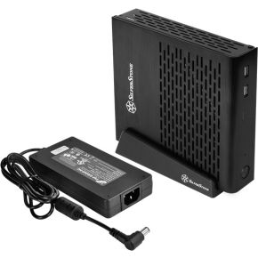 Image of Silverstone Petit PT13-120 Small Form Factor (SFF) 120W Zwart