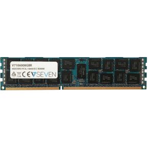 Image of V7 V7106008GBR 8GB DDR3 1333MHz ECC geheugenmodule
