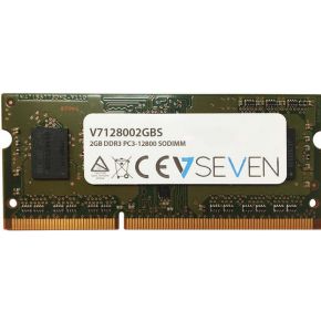 Image of V7 V7128002GBS 2GB DDR3 1600MHz geheugenmodule