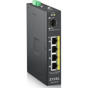 ZyXEL-RGS100-5P-Unmanaged-L2-Gigabit-Ethernet-10-100-1000-Power-over-Ethernet-PoE-Zwart-netwerk-switch