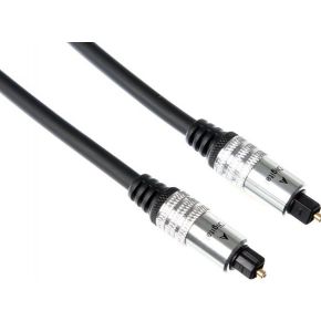 Image of Optische Kabel - Toslink-plug Naar Toslink-plug / Standaard / 1.50 M / M-m / Verguld