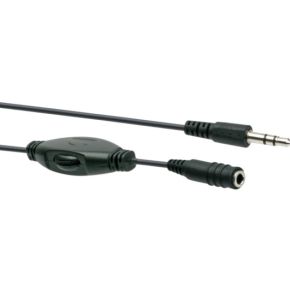 Image of Schwaiger KHALR4030533 3m 3.5mm 3.5mm Zwart audio kabel