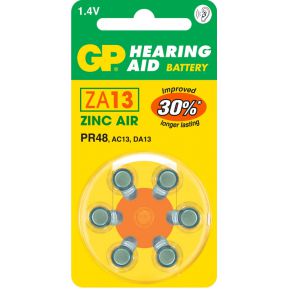Image of GP Batteries Hearing Aid ZA13