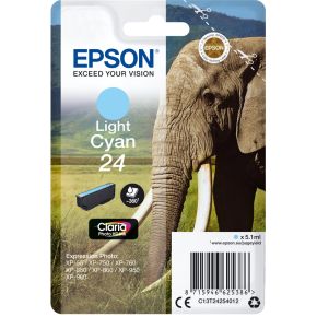 Image of Epson C13T24254022 5.1ml 360pagina's Lichtyaan inktcartridge