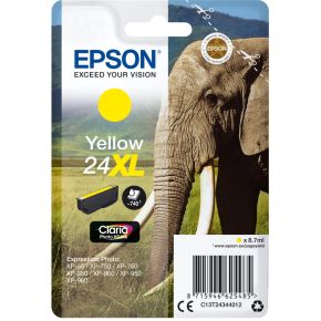 Image of Epson C13T24344022 8.7ml 740pagina's Geel inktcartridge