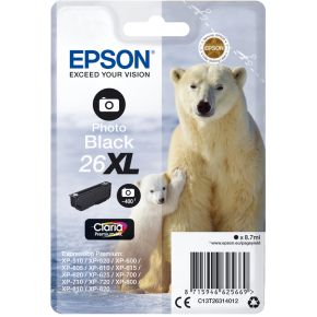 Image of Epson C13T26314022 8.7ml 400pagina's Zwart inktcartridge